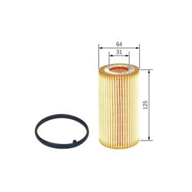 Bosch F026407097 Volvo Yağ Filtresi