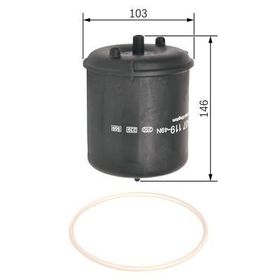 Bosch F026407119 Yağ Filtresi
