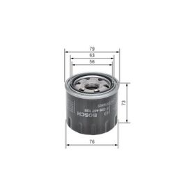 Bosch F026407128 Yağ Filtresi