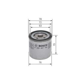Bosch F026407143 Yağ Filtresi