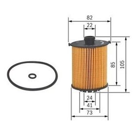 Bosch F026407152 Volvo Yağ Filtresi