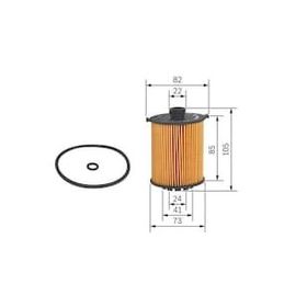 Bosch F026407152 Volvo Yağ Filtresi
