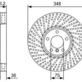 Bosch F10 Ön Fren Diski