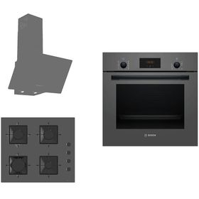 Bosch & Ferre Grigio HBF512BH1T - SS208 - D088 Gri 3'lü Ankastre Set