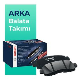 Bosch Fiat Bravo 2007-2015 Arka Takım Balatası