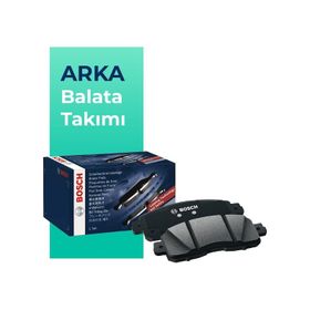 Bosch Fiat Bravo 2007-2015 Arka Takım Balatası