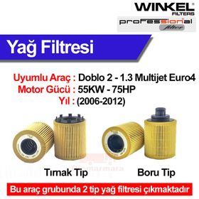 Bosch Fiat Doblo 1.3 Multijet 2005-2016 Yağ Filtresi