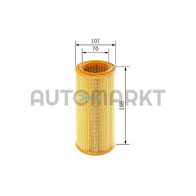 Bosch Fiat Doblo Cargo 1.9 MultiJet 2005-2010 Hava Filtresi