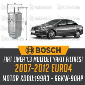 Bosch Fiat Linea 1.3 Multijet Euro 4 Mazot Filtresi
