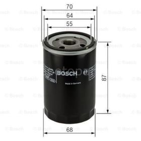 Bosch Fiat Panda 1.1 2009-2011 Yağ Filtresi