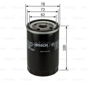 Bosch Fiat Panda 1000 ACT 1987-1991 Yağ Filtresi