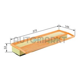 Bosch Fiat Punto 1.3 MultiJet 2012-2013 Hava Filtresi