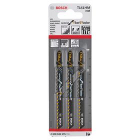 Bosch Fiber Ve Çimetolu Malzeme İçin T 141 Hm 3 Lü Paket Dekupaj Testeresi Bıçağı