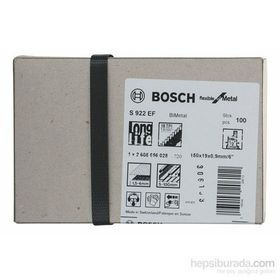 Bosch Flexible S 922 S EF 100'lü Tilki Kuyruğu Bıçağı