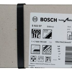 Bosch Flexible S 922 S EF 100'lü Tilki Kuyruğu Bıçağı