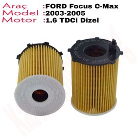 Bosch Ford C-MAX 1.6 TDCi 2010-2015 Yağ Filtresi