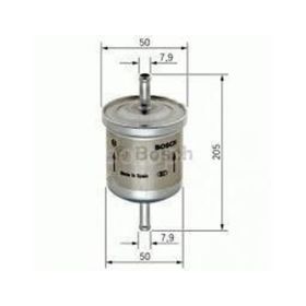 Bosch Ford Fiesta 1.25i 2002-2008 Benzin Filtresi