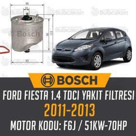 Bosch Ford Fiesta 1.4 TDCI Euro 5 Mazot Filtresi