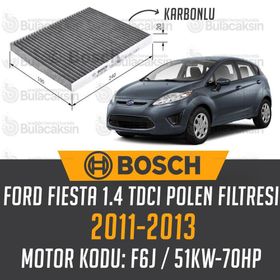 Bosch Ford Fiesta 1.4 Tdci Polen Filtresi