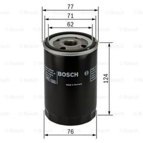 Bosch Ford Fiesta 1.6i 2001-2008 Yağ Filtresi