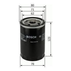 Bosch Ford Focus 1.0 EcoBoost 2012-2014 Yağ Filtresi
