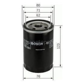 Bosch Ford Focus 1.0 EcoBoost 2012-2014 Yağ Filtresi