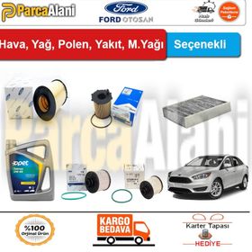 Bosch Ford Focus 1.5 TDCI 2015 2017 Filtre Bakım Seti