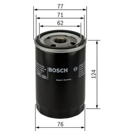 Bosch Ford Focus 1.6 1998-2005 Yağ Filtresi