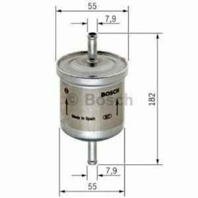 Bosch Ford Focus 1.6i FFV Turnier 2001-2005 Benzin Filtresi