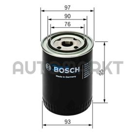 Bosch Ford Focus 1.8 TDCi 2002-2005 Yağ Filtresi