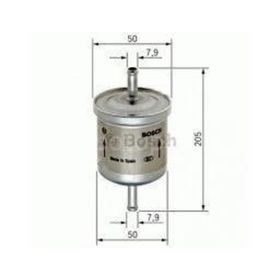 Bosch Ford Fusion 1.4 i 2002-2012 Benzin Filtresi