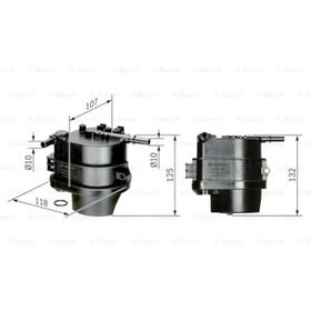 Bosch Ford Fusion 1.4 TDCI Mazot Filtresi