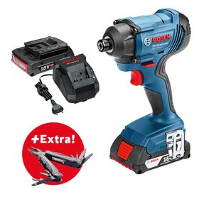 Bosch GDR 180-Li 2x2 Ah Akülü Darbeli Somun Sıkma Makinesi