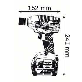 Bosch GDS 18 V-LI Somun Sıkma Makinesi