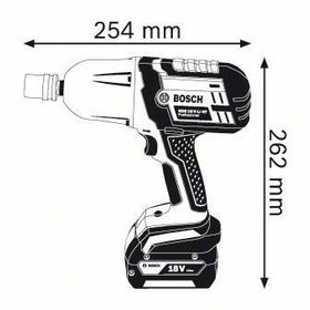 Bosch GDS 18 V-LI Somun Sıkma Makinesi