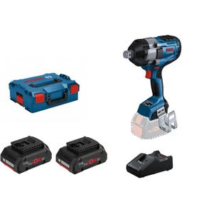 Bosch GDS 18V-1050 H 2x4 Ah Akülü Darbeli Somun Sıkma Makinesi