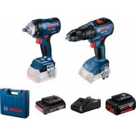 Bosch GDS 18V-400 2 Ah + 5 Ah Akülü Darbeli Somun Sıkma Makinesi