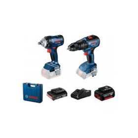 Bosch GDS 18V-400 2 Ah + 5 Ah Akülü Darbeli Somun Sıkma Makinesi