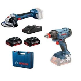 Bosch GDX 180-Li Somun Sıkma + Bosch GWS 180-Li Taşlama Makinesi