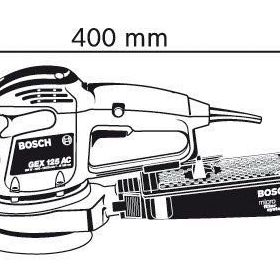 Bosch GEX 125 AC 340 W Eksantrik Zımparalama Makinesi