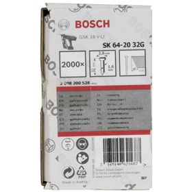 Bosch GNH 18 V 64M 32 mm 2000 Adet Uyumlu Başsız Çivi