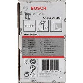 Bosch GNH 18 V 64M 44 mm 2000 Adet Uyumlu Başsız Çivi