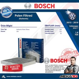 Bosch Golf 1.6 Tdi Karbonlu Polen Filtresi