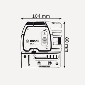 Bosch GPL3 3 Noktalı Lazer