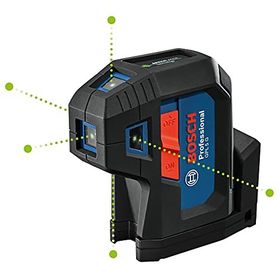 Bosch GPL5 5 Yeşil Noktalı Lazer