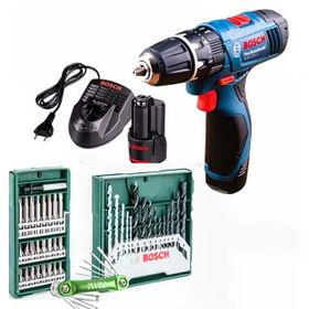 Bosch GSB-120-LI 12 V Akülü Vidalama + 41 Parça Uç + Allen Takımı