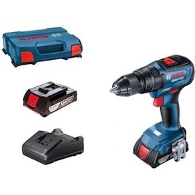 Bosch GSB 180 2x2 Ah Akülü Darbeli Vidalama Makinesi + 52 Parça Uc Aksesuar ve Allen Takımı