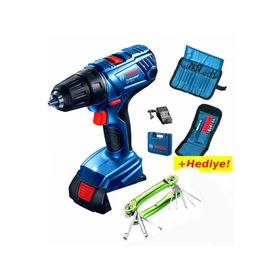 Bosch GSB 180 LI 23 Akülü Darbeli Matkap Vidalama ve 23 Parça Uç Seti