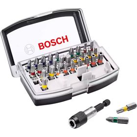 Bosch GSB 185-LI 2x2.0 Ah Çift Akülü Darbeli Matkap+32 Parça Bits Uç Seti