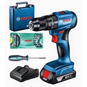 Bosch GSB 185 LI Darbeli Kömürsüz 16 Parça Uç Matkap Vidalama